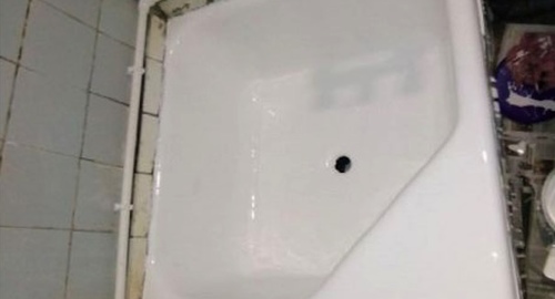 Обновление душевого поддона акрилом | Свиблово 